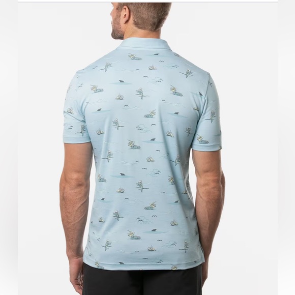 NWT Travis Mathew GOING ROGUE POLO - Picture 5 of 7